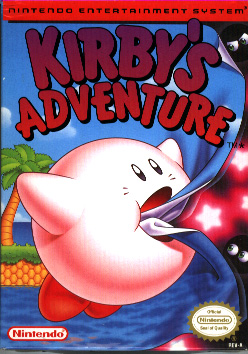Kirby's Adventure box