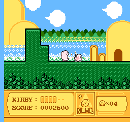 screenshot from Kirby's Adventure