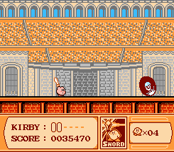 screenshot from Kirby's Adventure