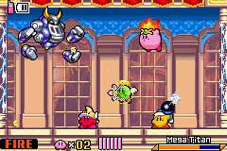 screenshot from Kirby's Amazing Mirror