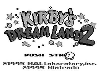 screenshot from Kirby's Dream Land2