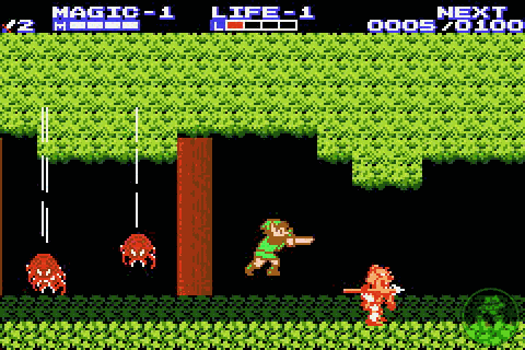 screenshot from Adventure of link