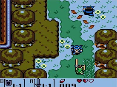 screenshot from Link's Awakening