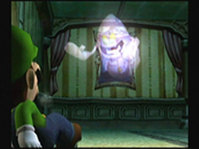 screenshot from Luigi's Mansion