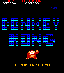 Donkey Kong title page