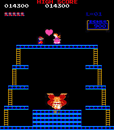 screenshot from Donkey Kong