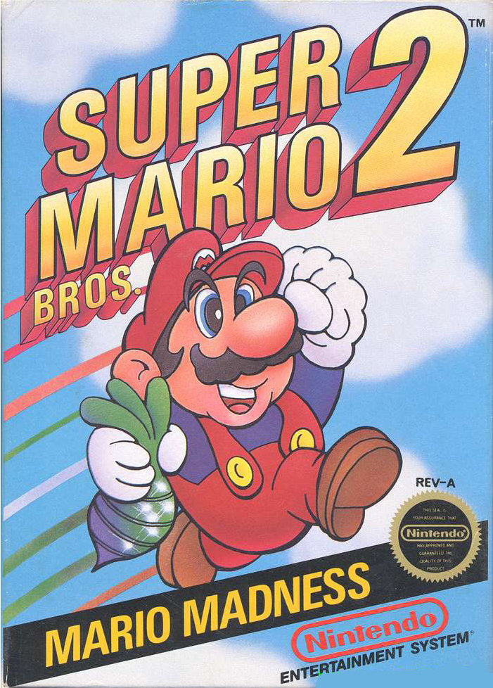 Super Mario Bros. 2 box