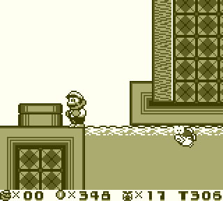 screenshot from Super Mario Land 2
