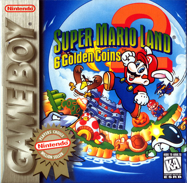 Super Mario Land 2 box