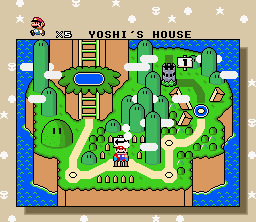 screenshot from Super Mario World
