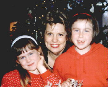 Sandy with Morgan and Paige (1996)