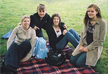 Choc, Maria, Carlene and Pru. Photo copyright �2003 Sue Stephenson