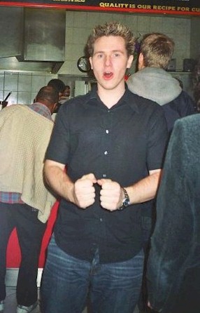 New slim trim Matt... still finds room for a kebab!