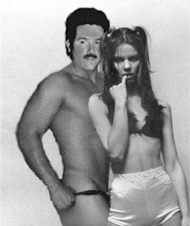 Matt as a 70s porn star!