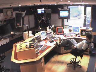 Matt is rushed off his feet doing the breakfast show