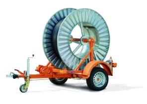 KVS 700/80 G - KVS 900/80 G Cable drum trailer