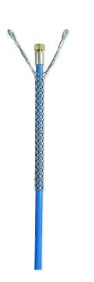 Hydraulic hose securing grips with 2 loops