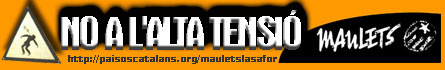 No a l'alta tensi&oacute; per la Valldigna!