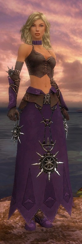 Athena Claiborn Dressed in Elite Sunspear Armor