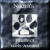 Nikita's Purrfect Web Award!