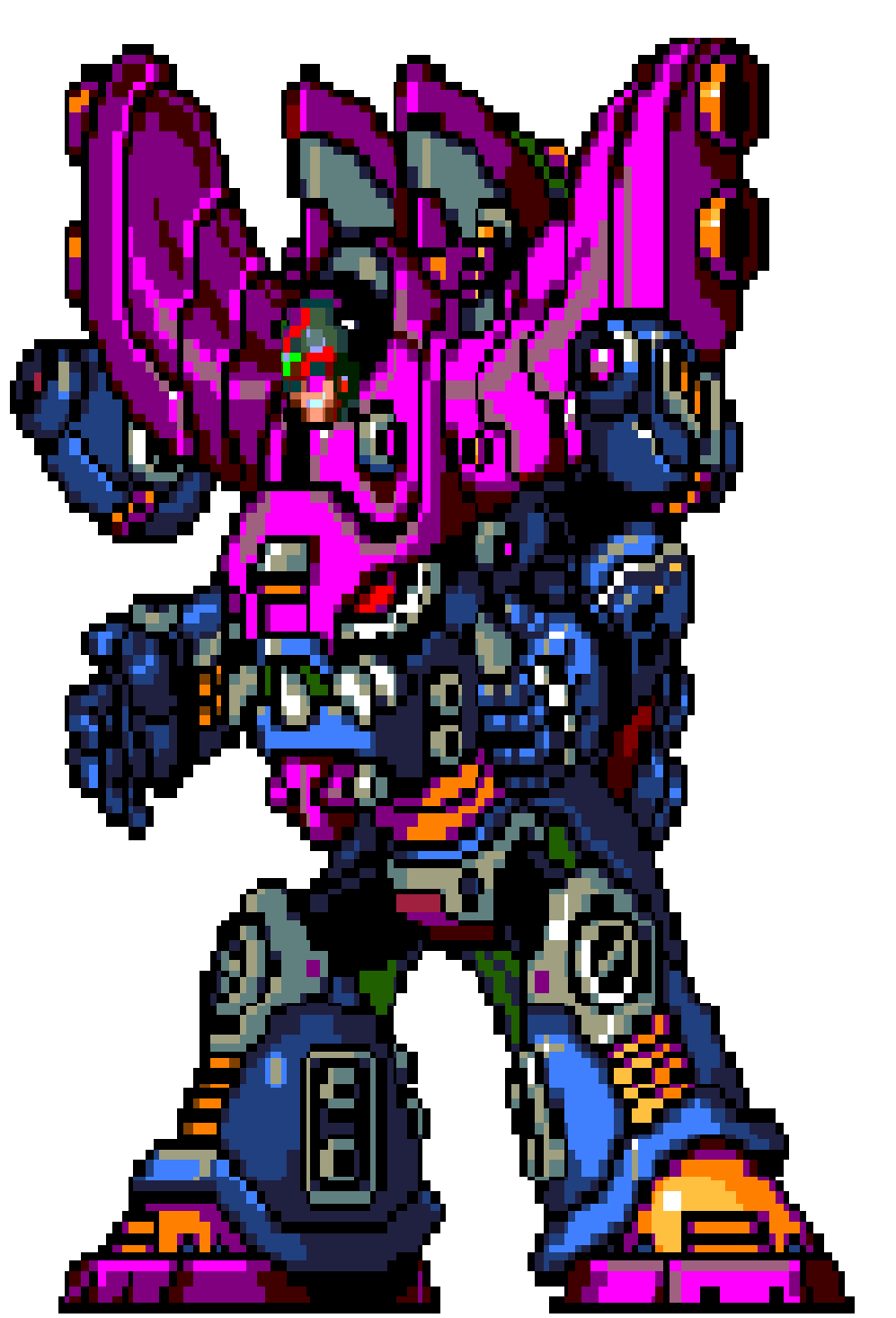 this is a SPRITE of Demon falkos, the final boss