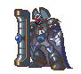 Tempest is depicted here holding his Megalon shield