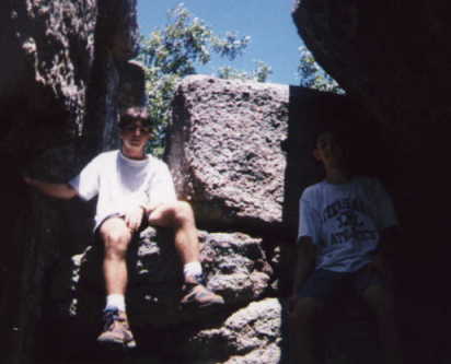 Jeff is in the light, Will is in the dark.  No, I'm not trying to allude to something.