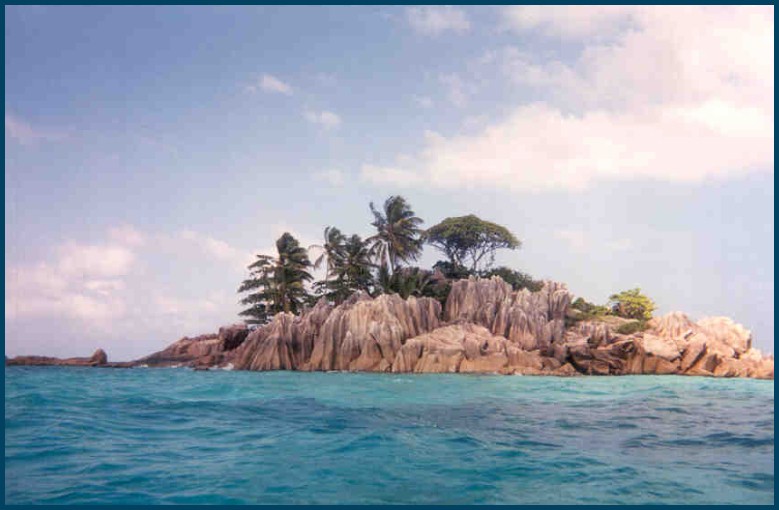 This island looks like a Disney creation, but it's by God