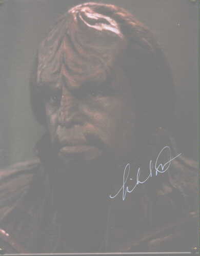  Star Trek
Next Generation ....
 Mr Worf .. ... 