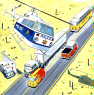 A special view of a Kombi world.