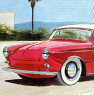 1962 Victor William McBottle driving his 1500 'mild custom'.