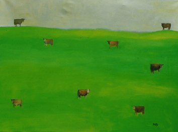 Cows on Stanford Hills 3