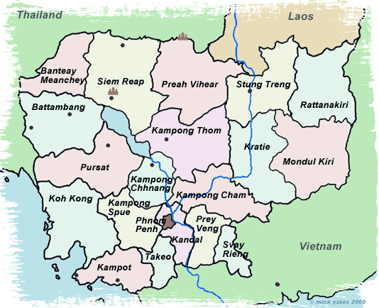 Provincial map
