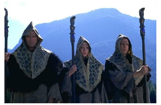 SG-1 as Jaffa Priests