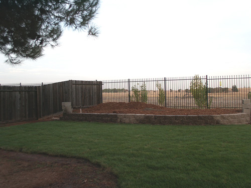 Click Here to see the slide show of Rataining Wall Installation #2.