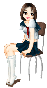Me as a Japanese school-girl!