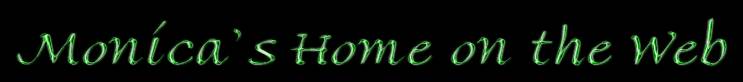 monica's home on the web