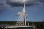 Suspension bridge in Rovaniemi