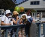 The whole family on the wharf