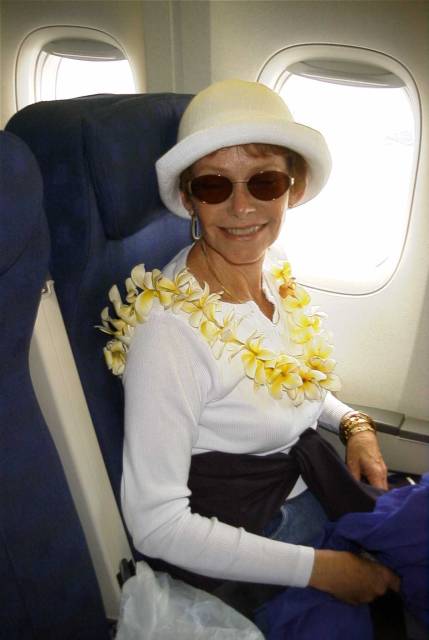 Marghe smiles as we leave.