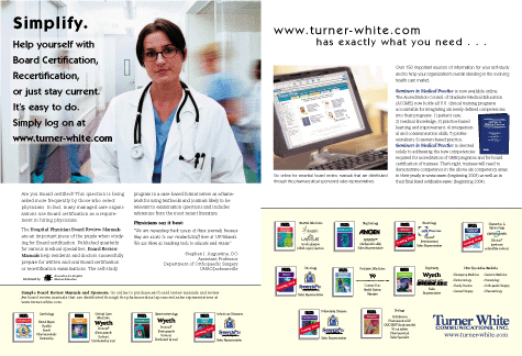 2 pg spread ad