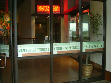wxpn entrance