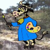 Aurore Cow, a great artist