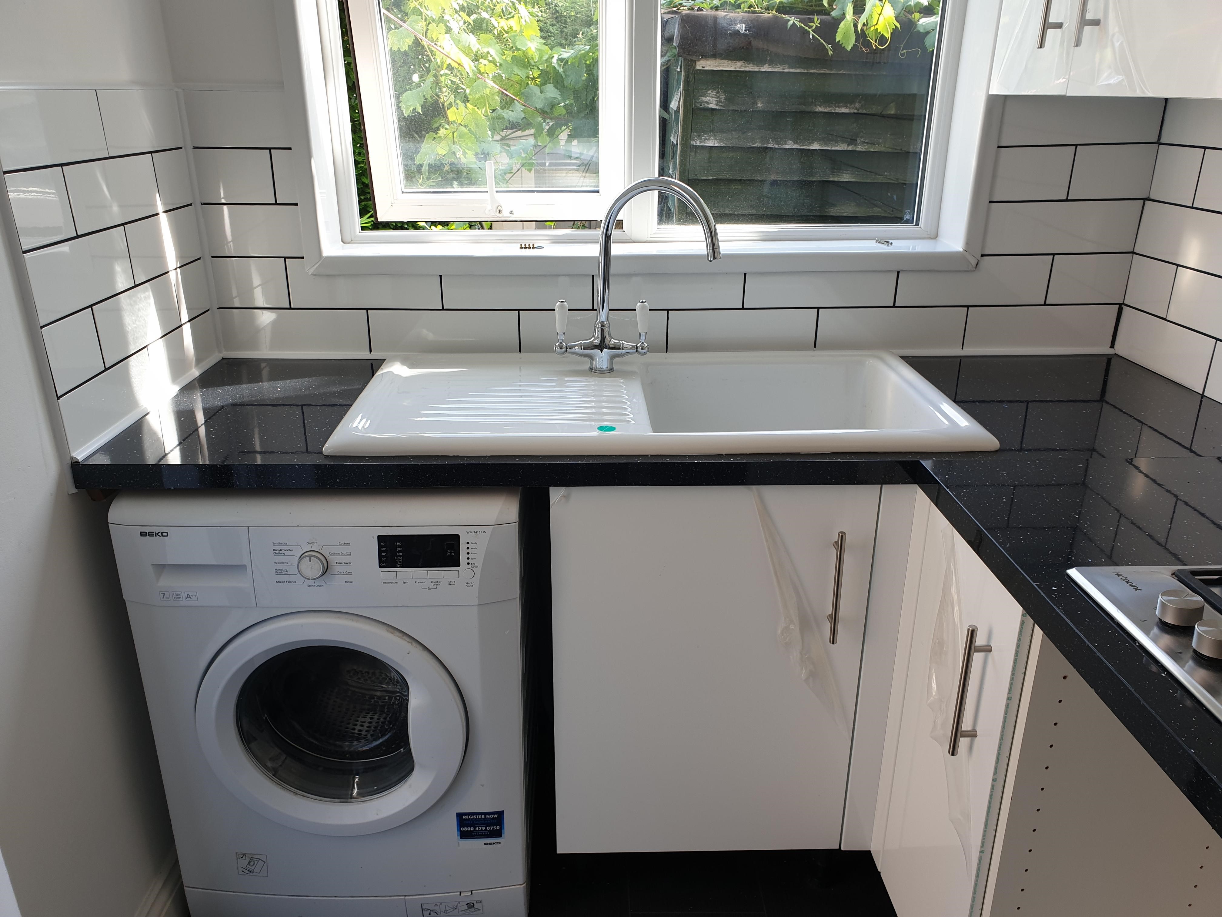 kitchen sink after