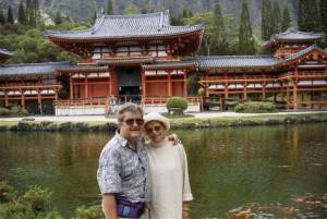 Shinto Shrine behind us