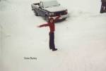 Kelly the snow bunny