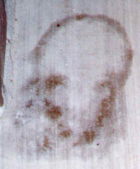 Alien Image on my front porch