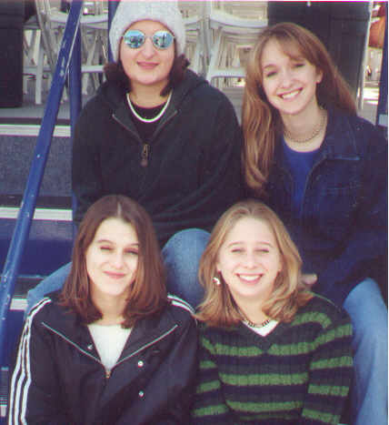 Jess, Mary-Margaret, Amy, Chris