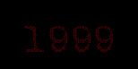 the year 1999