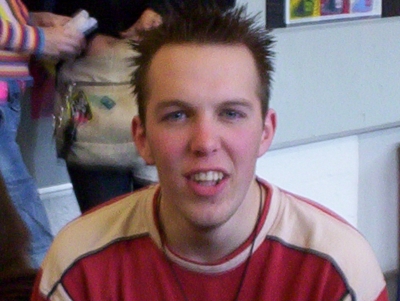 Leuke foto genomen op school, 12 maart 2004.